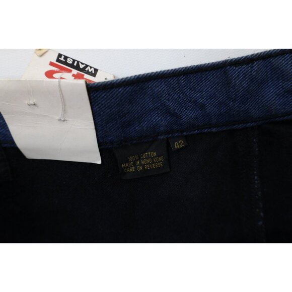 Deadstock Vintage 90s Fila Mens 42x36 Spell Out Baggy Wide Leg Skateboard Jeans - Picture 7 of 14